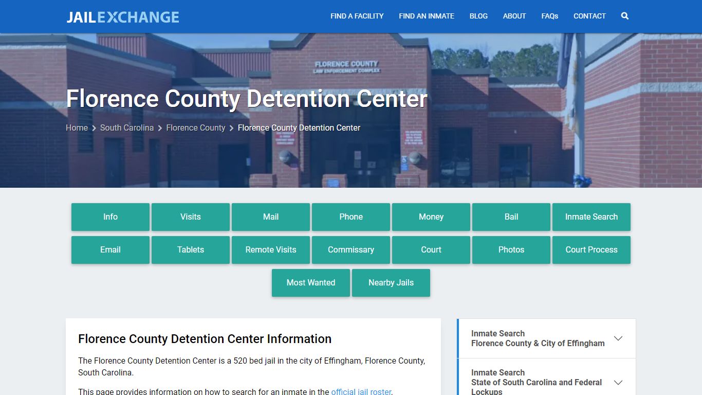 Florence County Detention Center - Jail Exchange